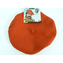 Red Adults French Beret Hat - beret red dress fancy french hat smiffys costume accessory