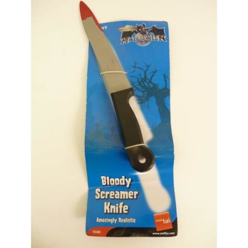 Smiffy's Bloody Halloween Plastic Knife