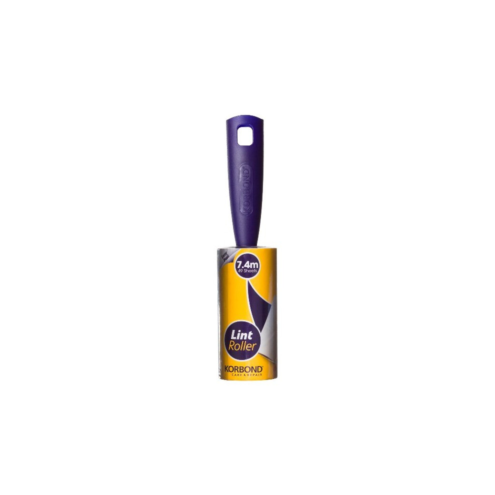 7.4m Lint Roller For Removing Dust & Hair - Korbond 1 x 74 M Multicolour -  korbond lint roller 1 x 74 m multicolour