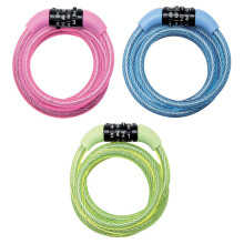 MASTER LOCK Fiets Antivol Kabel [1,2 m Kabel] [Combinatie] [Buiten] [Willekeurige Kleur] 8143EURDPROCOL