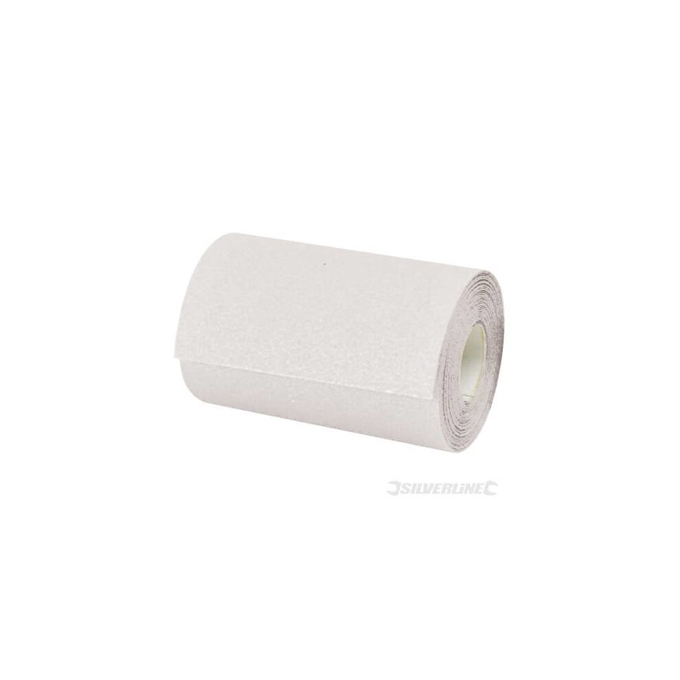 115mm x 5m Zinc Stearated Aluminium Oxide Sanding Paper Roll (120 Grit)