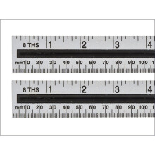6" Metric & Imperial Aluminium Ruler - Bluespot 150mm 6in Tools Bs33930 - aluminium ruler bluespot 150mm 6in tools bs33930