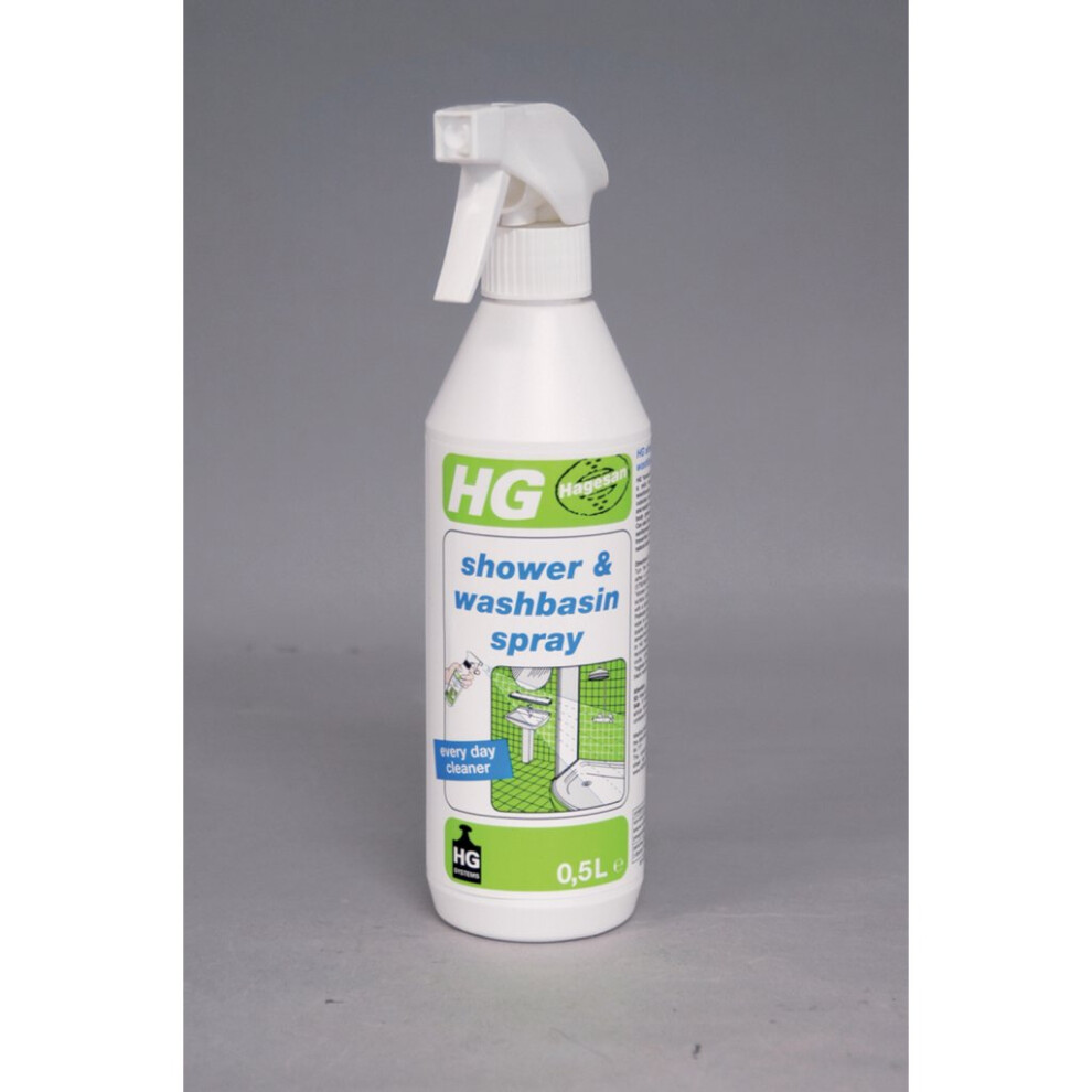0.50l Shower & Bath Cleaning Spray -  hg spray shower washbasin 500ml bathroom cleaner cleaning