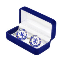 Chelsea Crest Cufflinks - Fc Football Official Club Gift Mens Box -  cufflinks chelsea fc football official crest club gift mens box