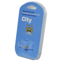 Manchester City F.C. Stainless Steel Stud Earring - Official Licensed FC Football Gift 7819