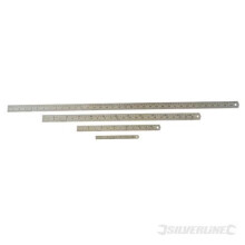 900mm Silverline Steel Rule - Mt69 -  steel 900mm rule silverline mt69