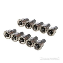 Pack Of 10 Silverline Drywall Bits - 10pk Ph2 950128 Screw Phillips - drywall bits silverline 10pk ph2 950128 screw phillips