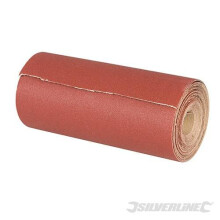 115mm x 50m Aluminium Oxide Hand Sanding Paper Sheet Roll (60 Grit)