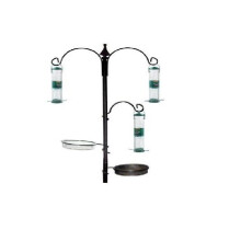 Wild Bird Feeding Station With Feeders - Bath Garden Redwood Table Seed Bbbf210 - feeding station bird wild bath garden redwood table seed feeders