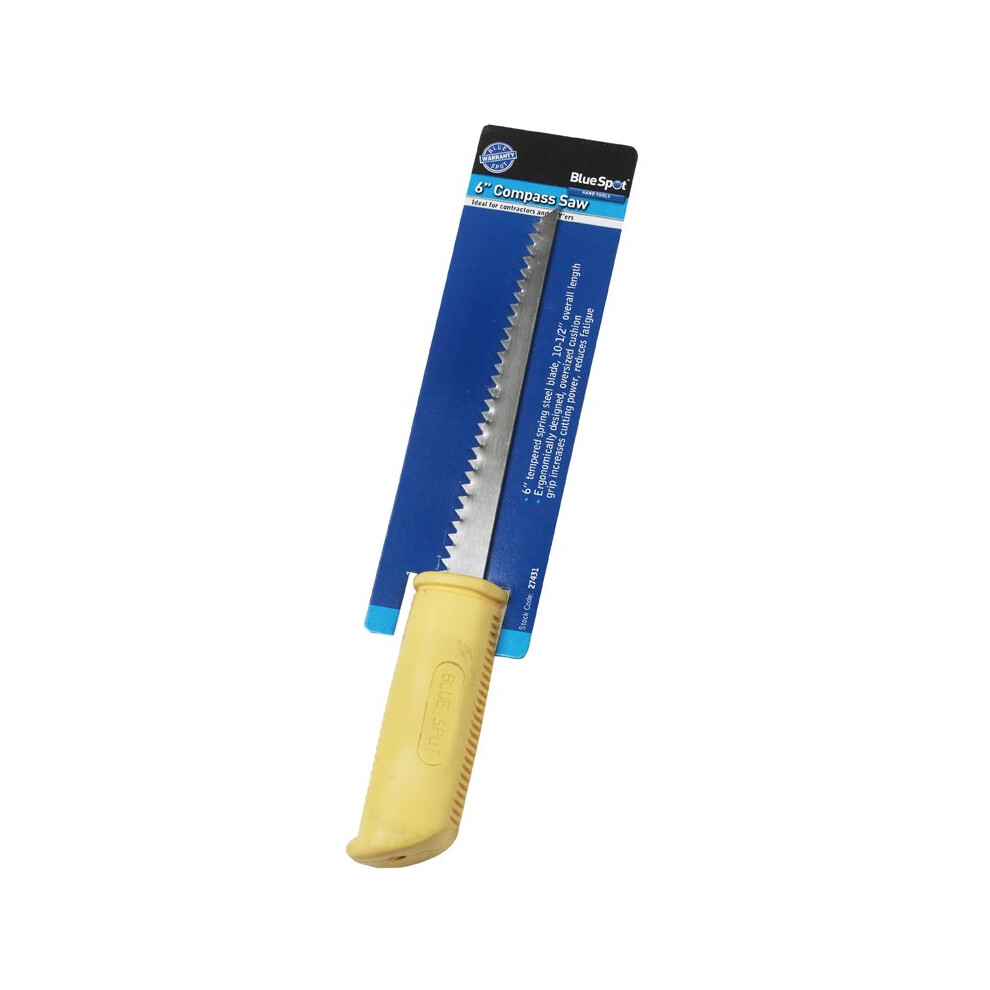 6" Double Edged Wallboard Saw - Plasterboard 150mm 6in Tools Bluespot Dry Wall -  double edged saw plasterboard 150mm 6in tools bluespot dry wall