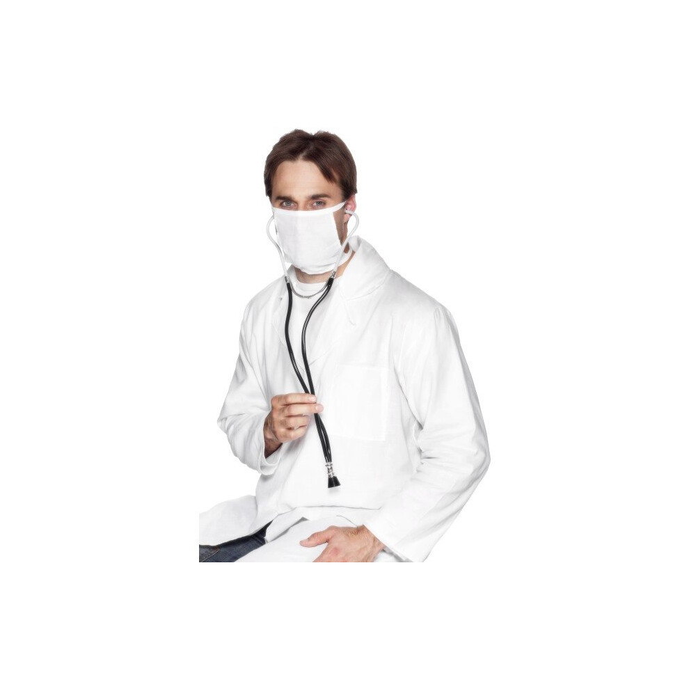 Smiffy's Doctor's Stethoscope - Stethoscope Fancy Dress Doctors Accessory Nurse Hospital Costume