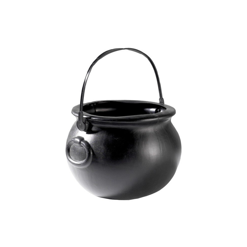 Smiffy's Cauldron High, 15Cm - Halloween Fancy Dress Witches - Cauldron Halloween Fancy Dress Witches High 15 Cm Black