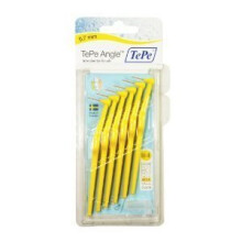 GROKIE TePe Interdentalbürste Winkel (ISO Größe 4) 6 Stück, Gelb