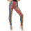 Smiffy's Adult multi-colored leopard leggings 1