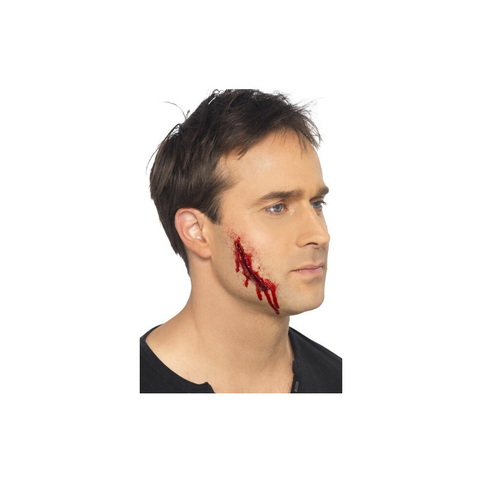 Smiffy's Fake Skin Make-Up - Halloween Makeup Fancy Dress - Skin Fake Halloween Makeup Fancy Dress