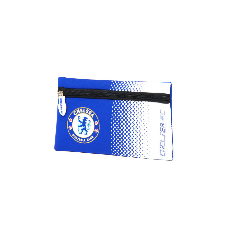 Chelsea Fade Design Pencil Case - Fc Official Football School New - pencil case chelsea fc official football school fade new