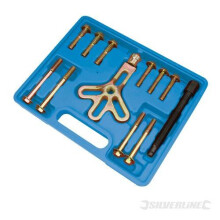 Silverline Harmonic Balancer Puller Kit 13pce 13pce - 580487 - 13pce harmonic puller kit balancer silverline 580487
