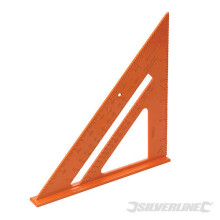 Silverline Aluminium Alloy Roofing Square 7? - 734100 185mm -  square aluminium roofing alloy silverline 734100 185mm