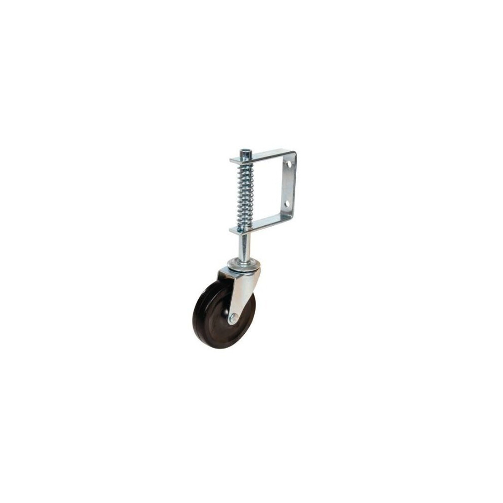 100mm 57kg Fixman Spring-loaded Gate Caster Swivel - Castor 455654 Spring -  gate castor 100mm 57kg fixman swivel 455654 spring loaded wheel