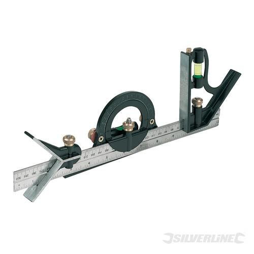 Silverline Silverline Combination Square Set 300mm - 991857 -  square set silverline combination 300mm 991857