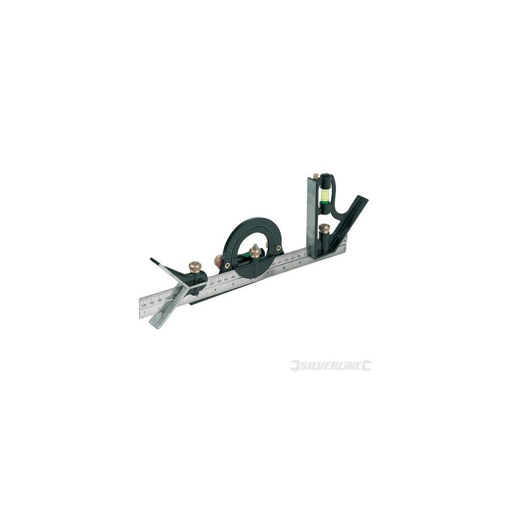 Silverline Combination Square Set 300mm - 991857 -  square set silverline combination 300mm 991857