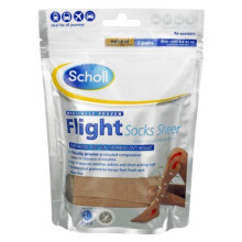 Scholl Flight Socks Sheer Size 4-6 X3 - 46 Graduated Compression Pairs 2 - scholl flight socks size sheer 46 graduated compression pairs 2