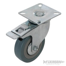Kółko Skrętne Z Hamulcem Fixman 487739 75 Mm 50 Kg