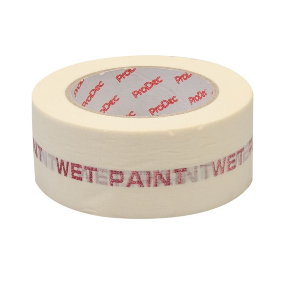 Fixman Low Tack Masking Tape 50mm x 50m - Low Tack Masking Tape x 50m 50mm -  low tack masking tape x 50m fixman 50mm 193171