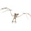 Smiffy's Halloween Bat Skeleton Hanging Decoration 1
