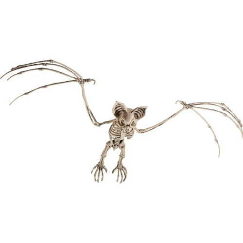 Smiffy's Halloween Bat Skeleton Hanging Decoration