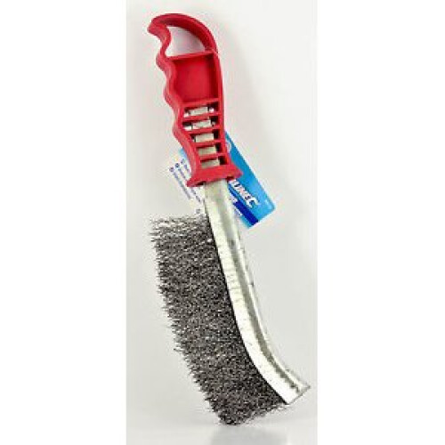 Silverline Silverline 240mm Plastic Handle Steel Wire Brush