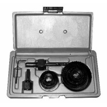 11 Piece Hole Saw Kit In Blow Case - 11pc Set Cutter Cutting Wood Carbon Steel - hole saw kit 11pc set cutter cutting wood carbon steel 1964mm