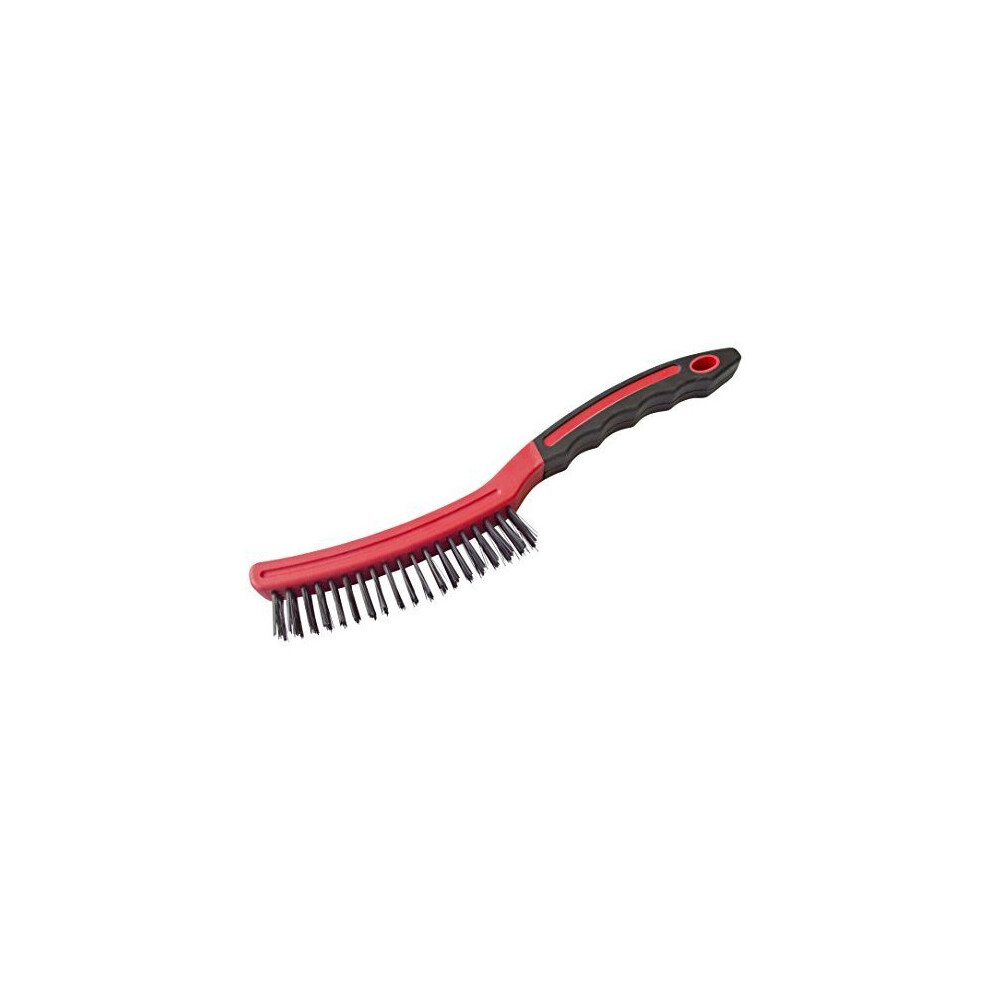 Long Handle Wire Brush - Steel 3 X 14 Rust Amtech Removal Cleaning Bristles - Steel Long Handle Wire 3 X Brush 14 Rust Amtech Removal Cleaning 5032759032648