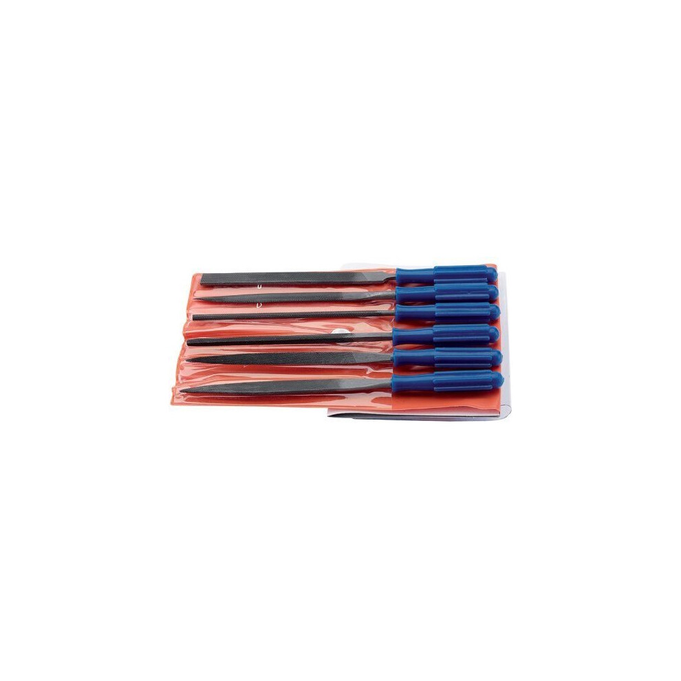 Draper Warding File Set With Handles, 100Mm (6 Piece)