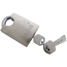 50mm Steel Padlock Security Lock - Hardened Shackle Heavy Duty Safety 4060mm -  padlock security steel hardened shackle heavy duty 50mm safety 4060mm