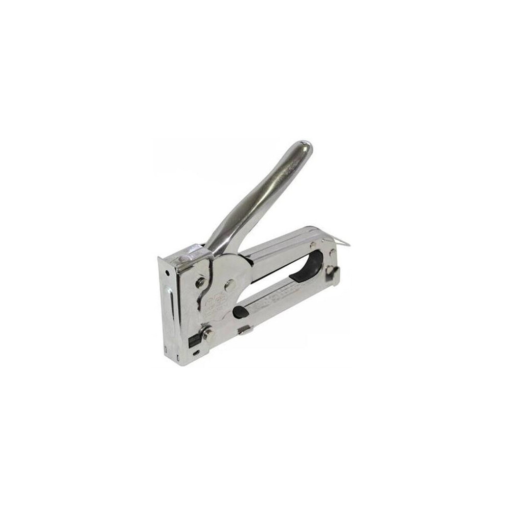 Heavy Duty Staple Gun With 500 Staples - Blackspur Bbst105 Upholstery -  gun heavy duty staple blackspur staples bbst105 upholstery 500