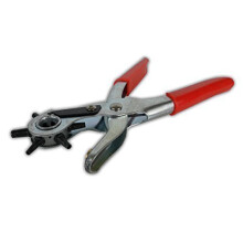 Revolving Leather Punch Plier - Belt Amtech Hole Eyelet Puncher 6 Cut Sizes -  leather revolving punch plier belt amtech hole eyelet puncher 6 cut