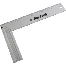 12'' Aluminium Tri Square - 12 Try Professional Metric Carpenters Heavy Duty - tri square 12 aluminium try professional metric carpenters heavy duty