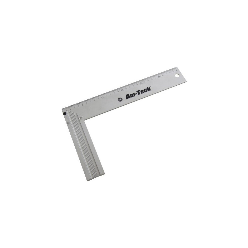 12'' Aluminium Tri Square - 12 Try Professional Metric Carpenters Heavy Duty - Tri Square 12 Aluminium Try Professional Metric Carpenters Heavy Duty 5032759016907