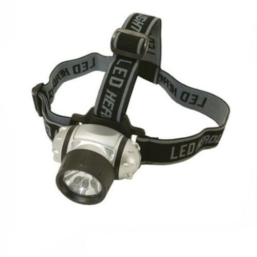 Silverline 6 LED Krypton Head Light - Silverline 868718 Torch -  led krypton head light silverline 6 868718 torch