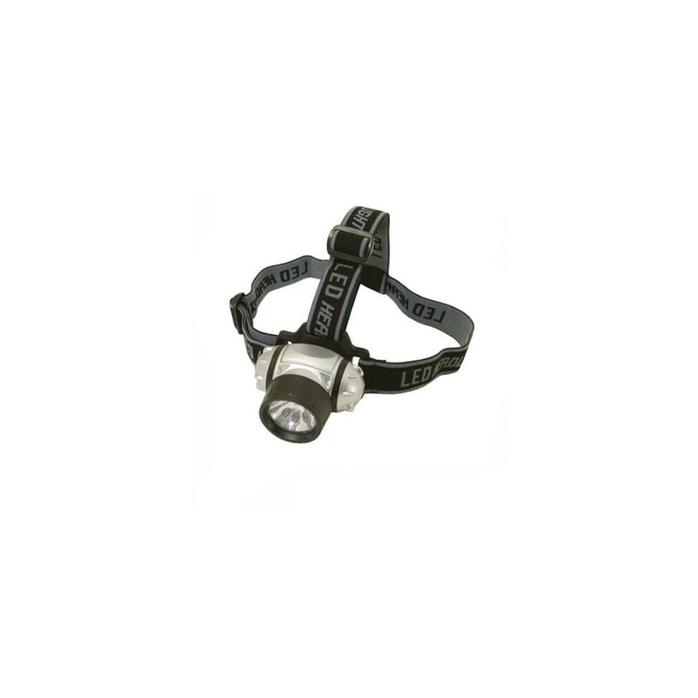 6 LED Krypton Head Light - Silverline 868718 Torch -  led krypton head light silverline 6 868718 torch