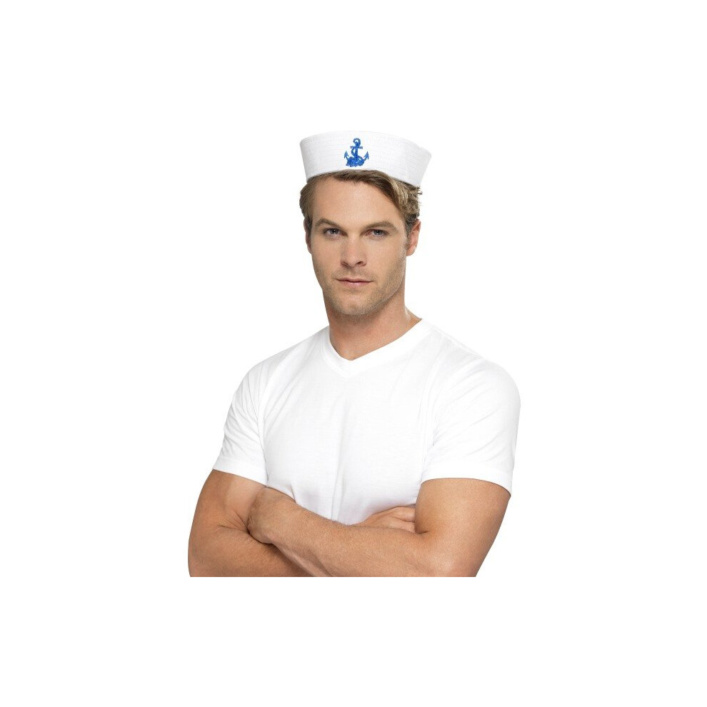 Smiffy's Sailor Doughboy Hat - Hat Sailor Doughboy Us Fancy Dress Costume Not,Specified