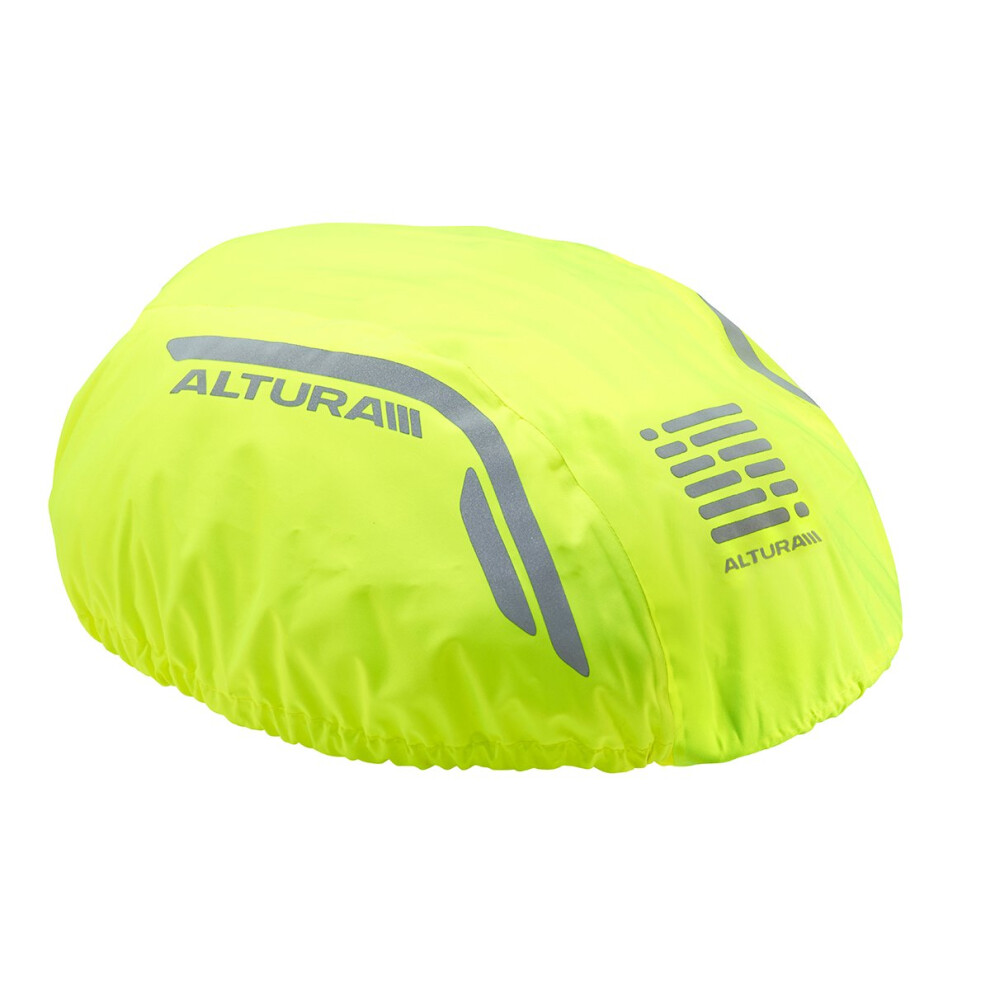 Altura Men's Night Vision Waterproof Helmet Cover Caps, Hi Viz Yellow - 2015 -  altura waterproof helmet cover hi yellow night vision 2015