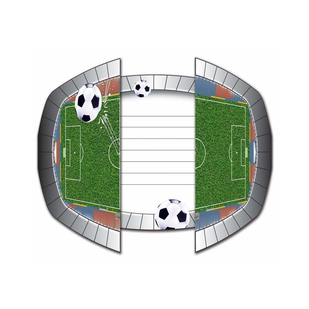 Football Party Invitation 8 In Packet - Pack Invites Birthday - party football 8 invitation pack invites birthday