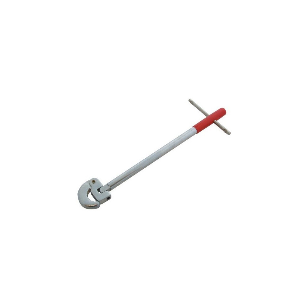 Amtech Adjustable Basin Wrench Spring Loaded Jaws - 280mm (11")