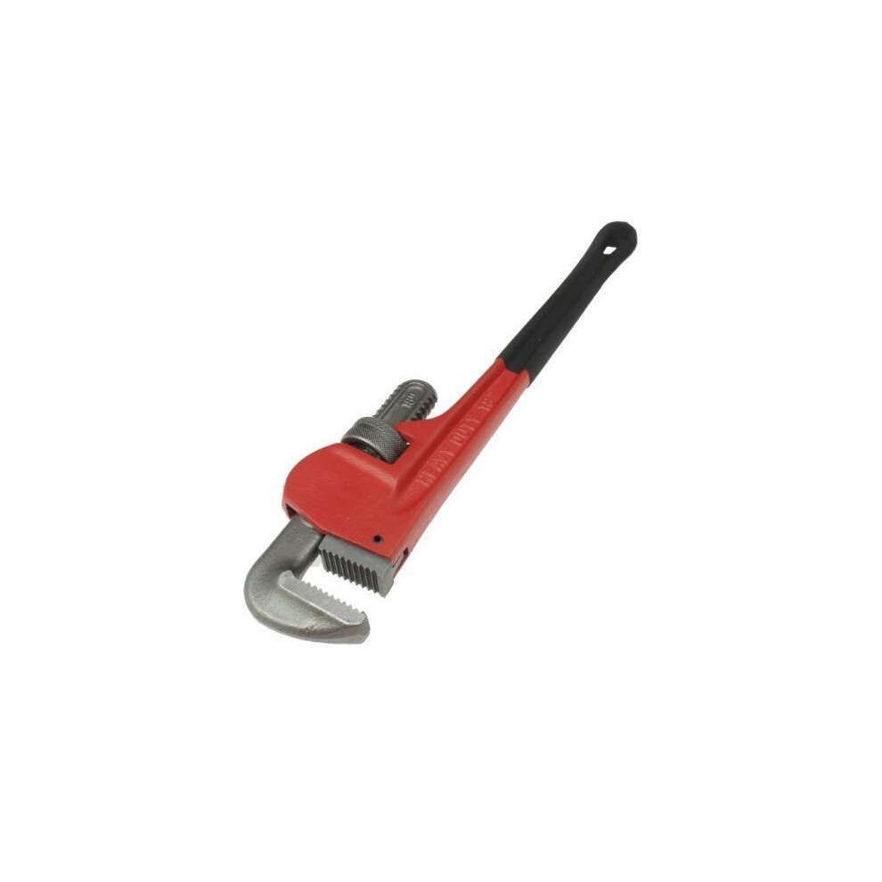 Toolzone 250mm (10") Heavy Duty Stilsons Pipe Wrench - 10 Adjustable Monkey -  wrench heavy duty pipe stilsons 10 adjustable monkey spanner plumbers