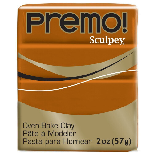Premo Classic Oven Bake Clay Raw Sienna -