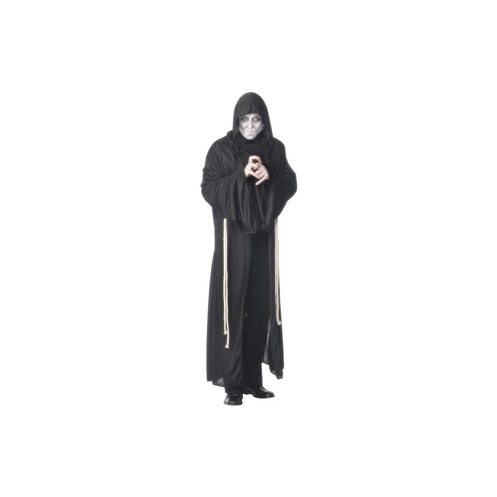 Grim Reaper Large-40' Chest Halloween Fancy Dress Costume -  grim reaper mens costume fancy dress halloween robe outfit smiffys hooded new adult