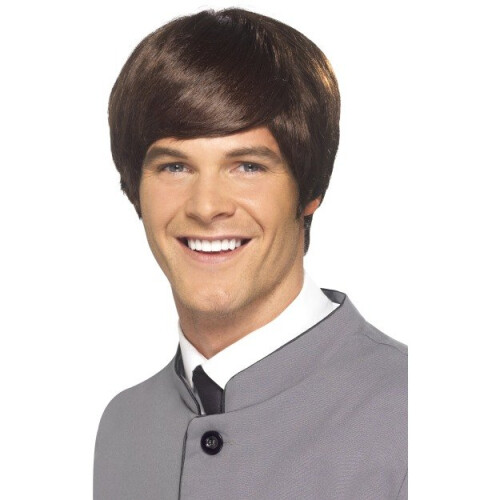Smiffy's Men's 60s brown wig