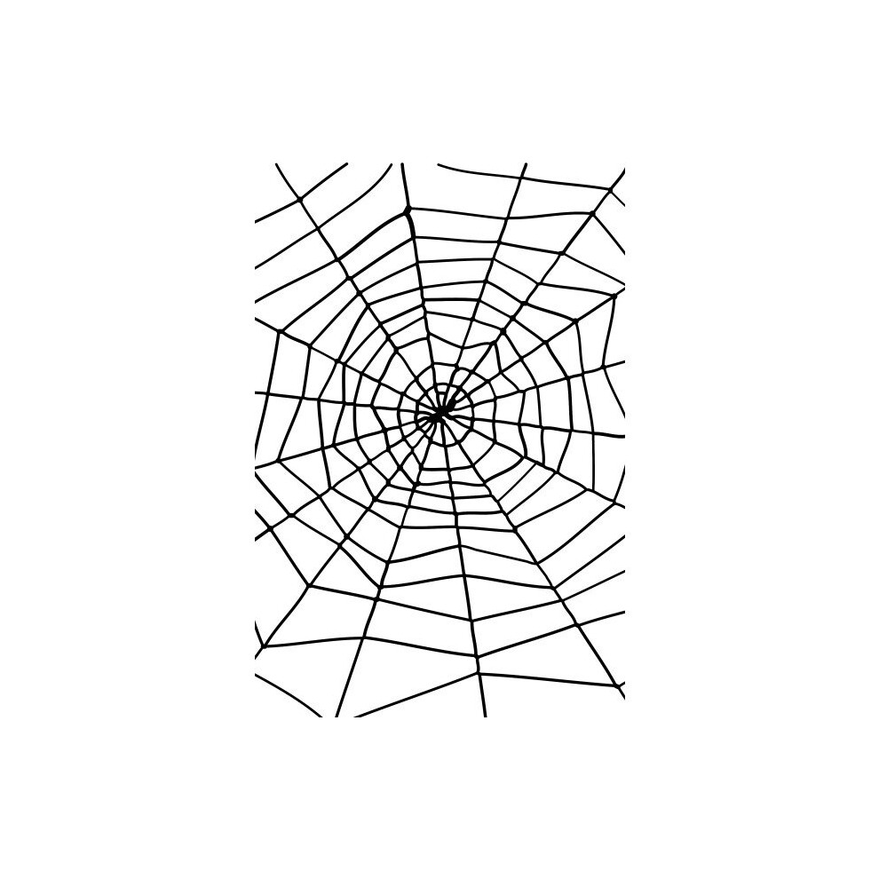 Smiffy's Large Spider Web With Spider - Web Halloween Spider Fancy Dress -  web halloween spider fancy dress spiders party costume accessory black